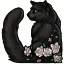 Purrfectly Obsidian Cat Tail