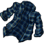 Warm Blue Flannel