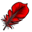 Plucked Scarlet Plume