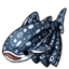 Deep Sea Blue Rhincodon Overalls