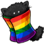 Rainbow Pridepuff Flag Friend