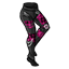 Pink Plaid Patched Black Britches