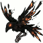 Wings of a Desolate Burning Crow