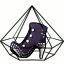 Diamond Encrusted Navy Heels