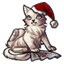Festive Kitty Santa Sweater