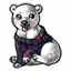 Bearly Knit Floral Sweater
