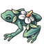 Fancy Frog Floral Wreath