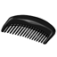 Black Plastic Beard Comb