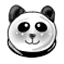 Ebony Panda Blush Compact