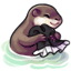 Otterly Split Qipao Dress