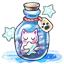 Starlit Kitty Bottle of the Wintery Sky