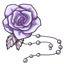 Elegant Lavender Floral Crown