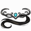 Obsidian Elven Mane