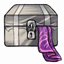 Amethyst Satin Dress Trunk