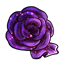 Amethyst Glitter Rose