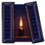 Ominous Glowing Candle