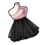 Fluffy Black Skirt