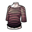Ruffled Sunset Striped Shirt