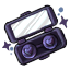 Eggplant Case of Sparkling Contacts