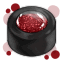 Pot of Cranberry Glitter Shadow