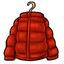 Red Influencer Puffer Coat