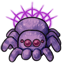 Purple Spiked Halo of the Spider