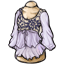 Flowing Lavender Lacy Dress
