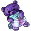 Jar of Purple Diamonds