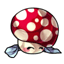 Skyborne Draped Magic Mushroom