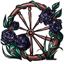 Rustic Starry Flower Wheel