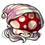 Shimmery Hooded Magic Mushroom