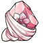 Crystallized Sakura Flower Fabric