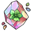 Crystallized Prismatic Flower Headpiece