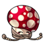 Tawny Wrapped Magic Mushroom