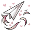 Cute Paper Plane