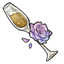 Dreamy Blossoming Champagne
