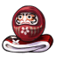 Silky Daruma Cloth