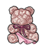 Sweet Rose Bear Chiffon