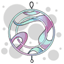 Mystical Glass Ornament