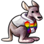 Prideful Kangaroo Hoodie