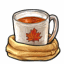 Warm Mug of Maple Syrup Sweetened Tea