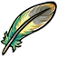 Rainbow Feather of the Budgie Companion