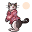 Bubblegum Purfect Bang Coat
