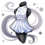 Shimmering Cloud Dress