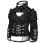 Black Steampunk Leather Jacket