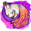 Floating Lanterns Fabric of the Sleeping Bunny Princess