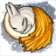Sunflower Fabric of the Sleeping Bunny Princess