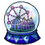 Midnight Circus Rememberance Globe