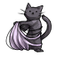 Lilac Sleeveless Kitten Fabric
