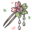 Sakura Matcha Sakura Hairpin